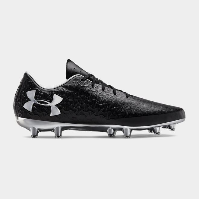 Under Armour Magnetico Pro FG T - Panske Kopačky - Čierne/Metal Strieborne